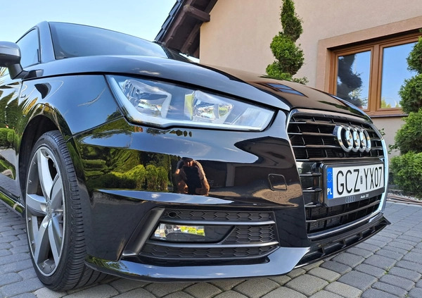 Audi A1 cena 39000 przebieg: 171000, rok produkcji 2015 z Człuchów małe 172